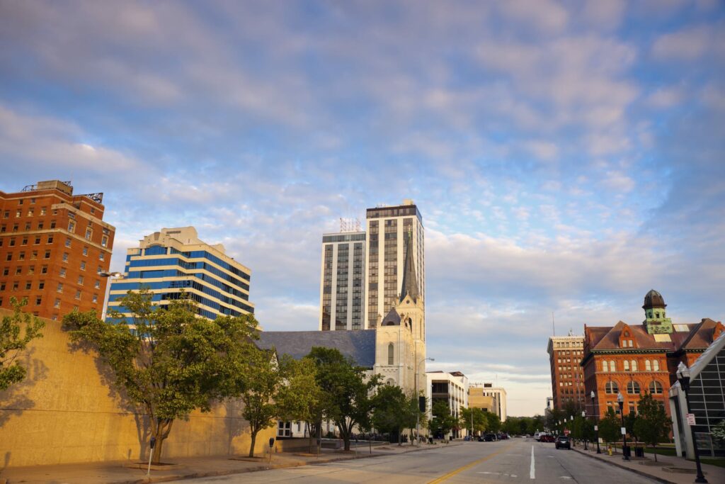 View of Peoria Illinois