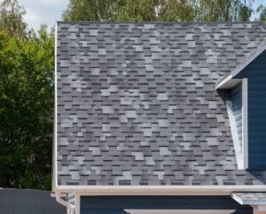 Impact resistant roofing in place