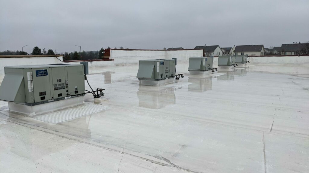 Commercial Roofing Maintenance View