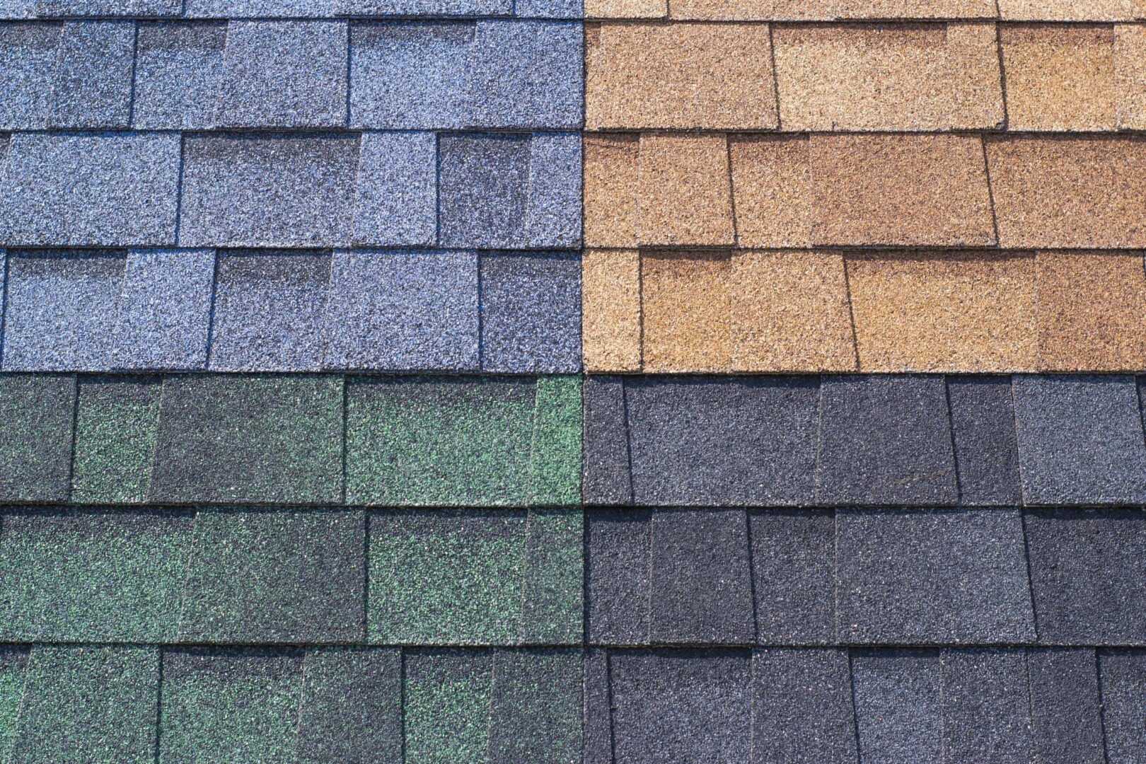 dark vs light colored roof shingles