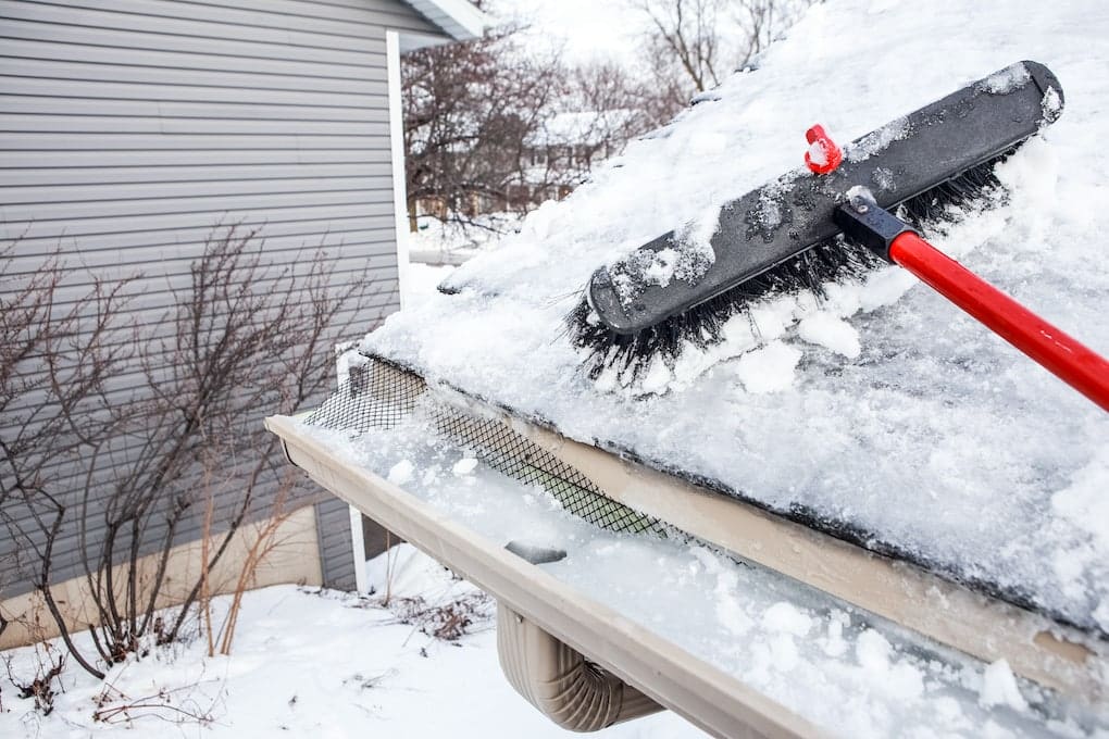 safely remove any ice dams with little to no risk to your roof