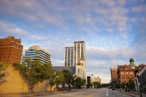 View of Peoria Illinois