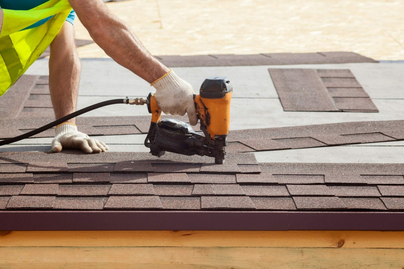 sealing asphalt shingles