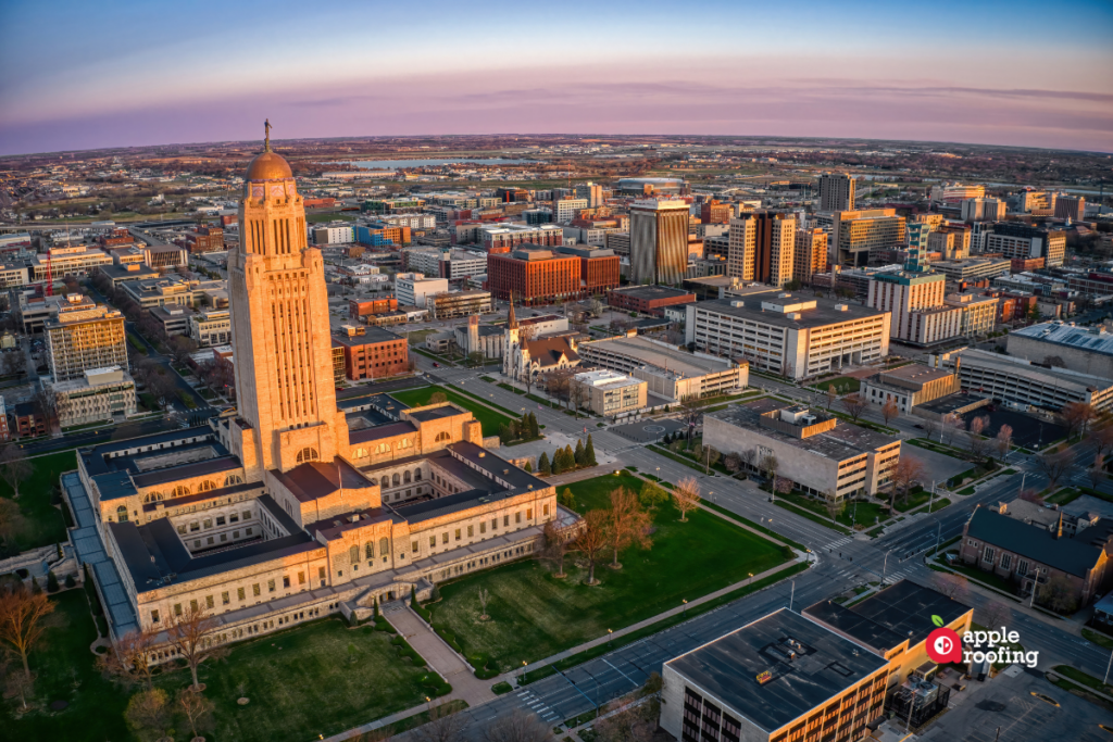 Aerial City View