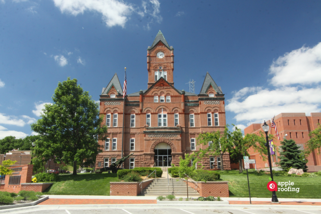 Outside County Courthouse