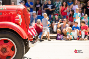 Firetruck with People