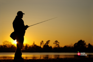 Fishing during Golden Hour