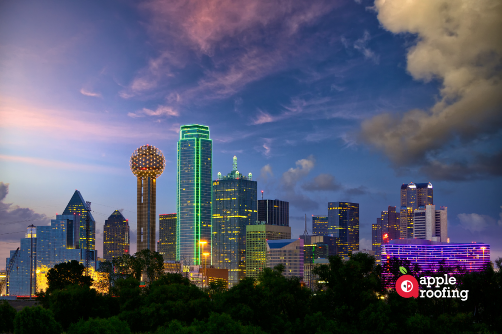 Dallas city skyline