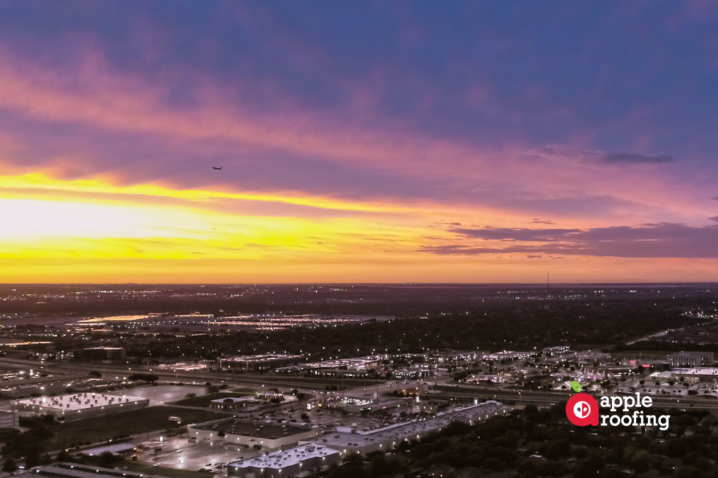 Skyview during sunset